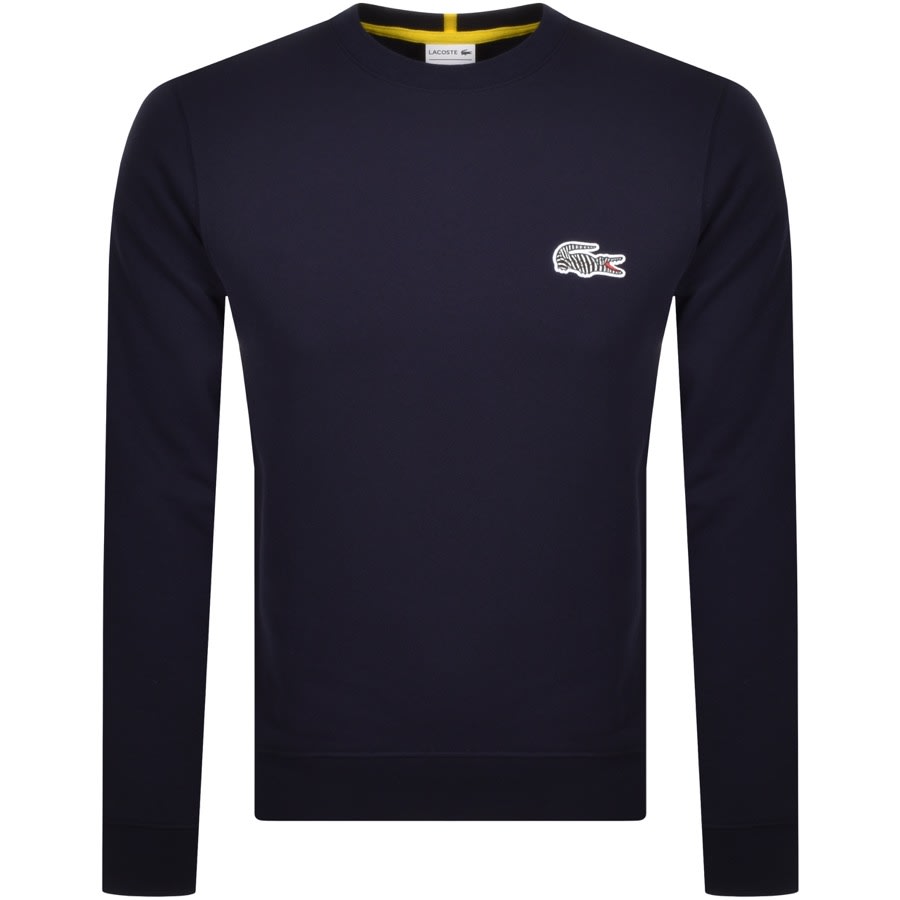 Alternative Image for ProductLacoste Live X National Geographic Sweatshirt Navy1